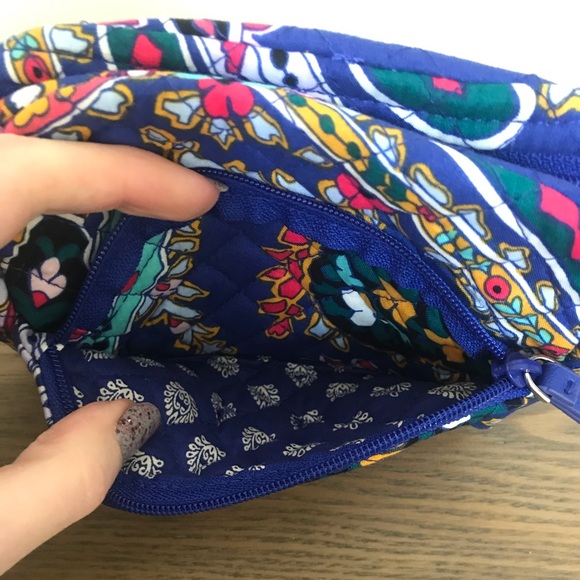 Vera Bradley Mini Cosmetics Bag Romantic Paisley - Picture 5 of 8